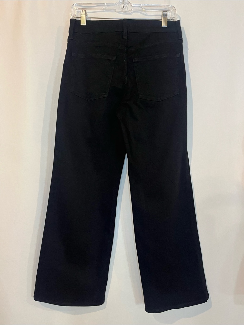 J.Crew Tall Black wide-leg cropped jean in all-day stretch - Picture 9 of 11